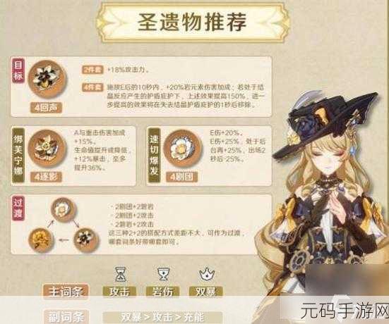 原神娜维娅老板亲授，双效药 00%特级秘籍大公开