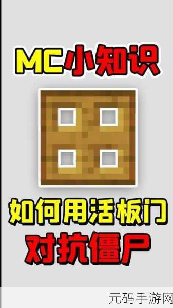 我的世界手游资讯,揭秘活板门上放置物品的巧妙技巧