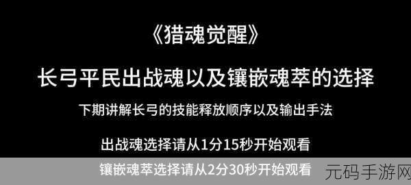 猎魂觉醒长弓装备选择全攻略