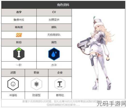 深度解析,Nikke 胜利女神娜嘉角色全方位评测