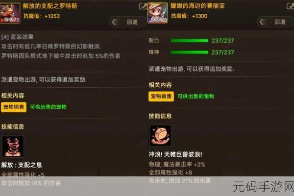DNF手游导师套宠物是否登顶最优选择？深度解析与最新资讯