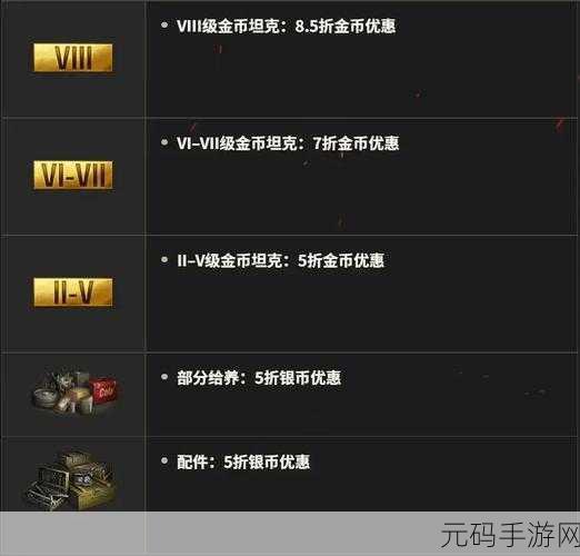 坦克世界手游资讯,精选8级重型金币坦克购买指南