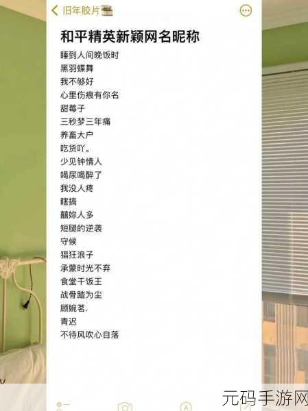 和平精英无改名卡改名方法深度解析