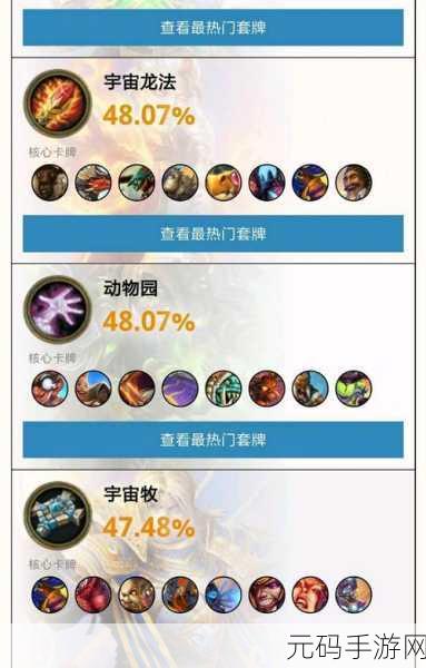炉石传说古神版本末期环境卡组总结分析