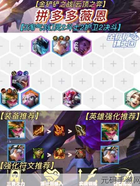 金铲铲之战S8赛季怪兽阵容搭配全攻略