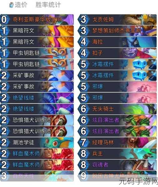 炉石传说,40 自爱术卡组深度解析与实战技巧