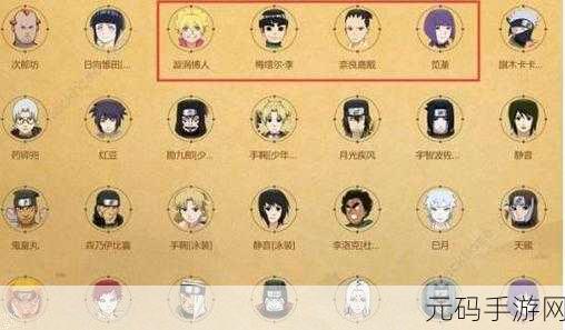 火影忍者OL手游，揭秘景门凯超强阵容与站位秘籍