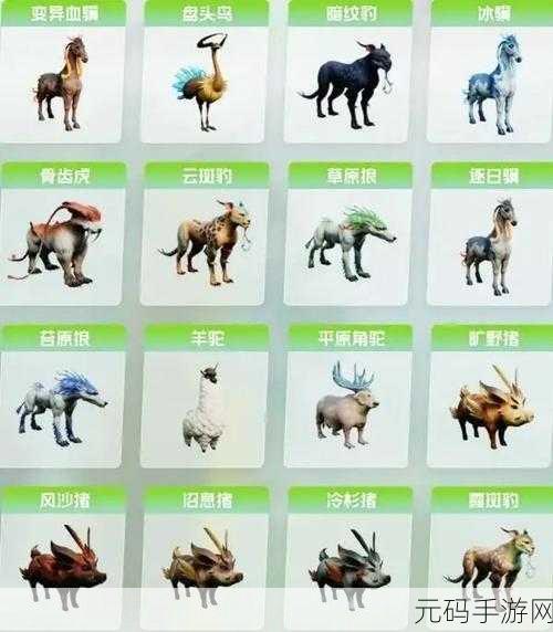 创造吧我们的星球,新手坐骑选择指南