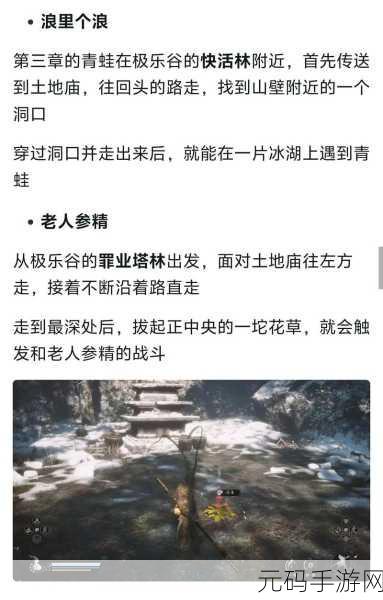 黑神话悟空,马哥支线任务通关秘籍
