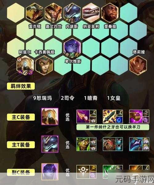 金铲铲之战 S10 乡村莎米拉阵容的致胜秘籍