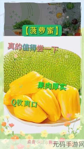 菠萝菠萝蜜视频:1. 菠萝菠萝蜜:奇妙的水果之旅与美味探索
