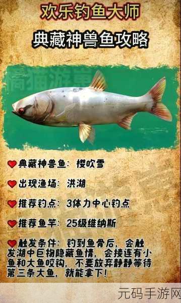 欢乐钓鱼大师,洪湖终极挑战,寻找最后两条鱼