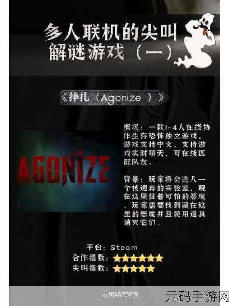 Agonize冒险解谜新篇,深度揭秘新版本内容与独家活动预告