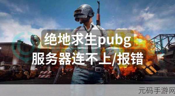 绝地求生未来之役连接服务器频频受阻,原因究竟何在?