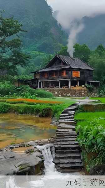 两峰夹小溪地湿又无泥诗 小说:1. 小溪曲水:两峰间的静谧诗篇