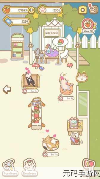 猫猫空闲餐厅手游新版本盛大更新,萌宠经营乐趣再升级