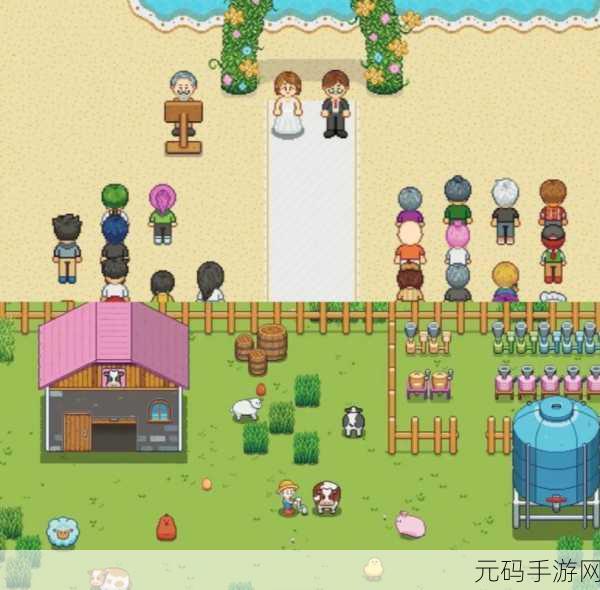 迷你像素牧场中文版震撼发布,卡通风格经营模拟新体验