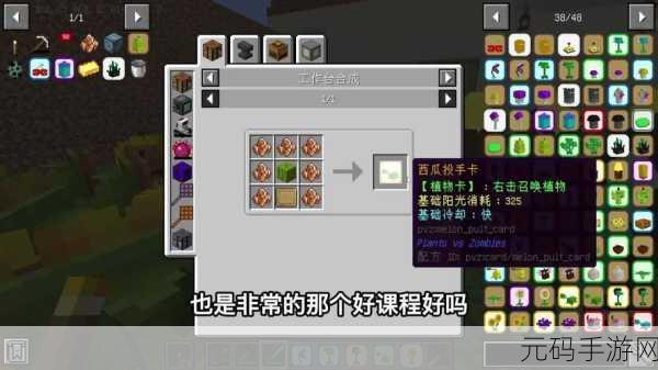 我的世界,西瓜种植秘籍大公开