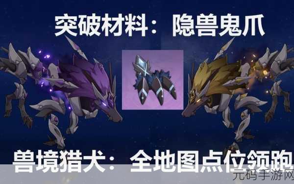原神，探寻亮灰猎犬神秘踪迹，刷新位置全知晓