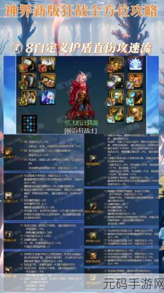 DNF 神界版本枪炮师（男）技能加点与护石秘籍