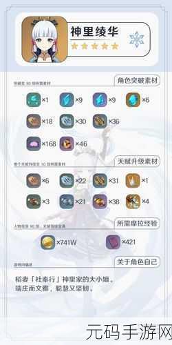 2023 原神魈突破必备材料全解析