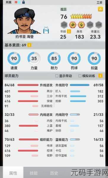 职业篮球经理2014手游深度资讯,全新赛季,策略升级,激情再燃