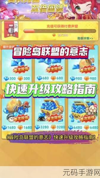 探秘冒险岛联盟意志升级秘籍,飞速提升等级不是梦
