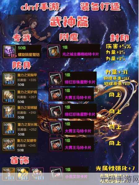 DNF 手游开服秘籍,新手迅速变强,伤害爆表指南