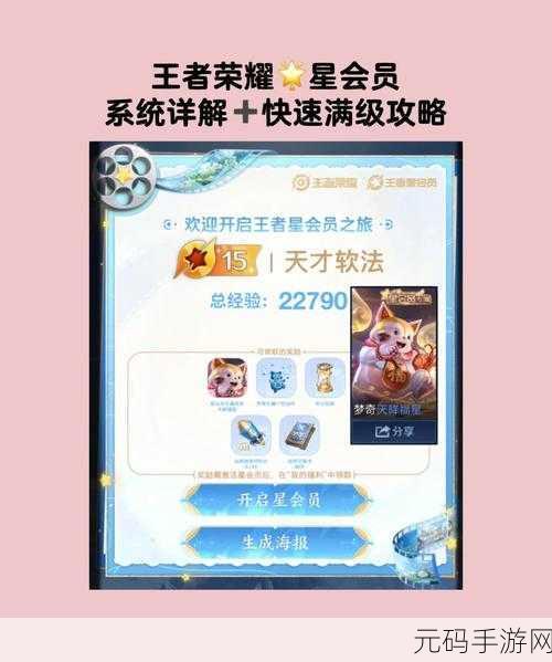 王者荣耀星会员 15 级充值探秘,价格全解析