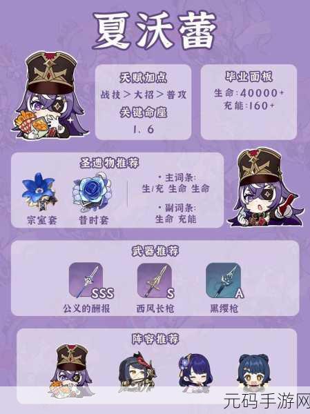 原神夏沃蕾命之座全方位解析,效果大揭秘!