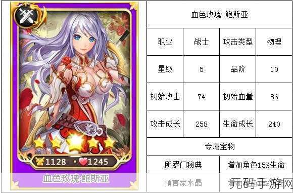 玫瑰之价,一款令人着迷的图解谜类手游新资讯