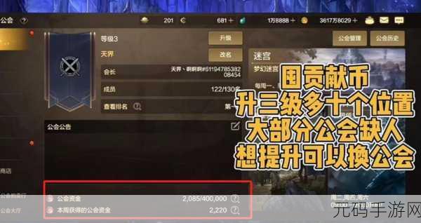 DNF 手游,轻松获取公会贡献币的秘籍大公开