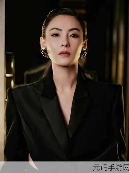 张柏芝优雅黑天鹅大片好美,绝美女神张柏芝化身黑天鹅,高贵气质惊艳全场