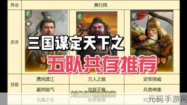 三国谋定天下,郭嘉阵容搭配秘籍大揭秘