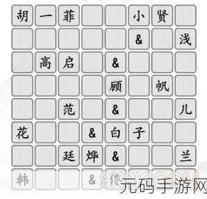 汉字找茬王，攻克拼出外国好电影关卡秘籍