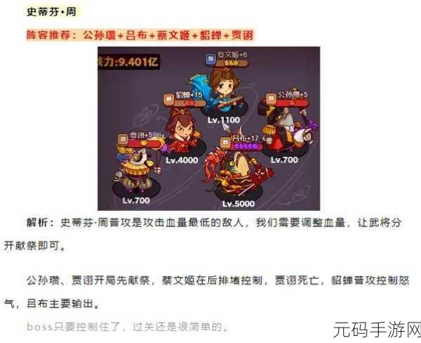 咸鱼之王 6815 黄忠通关秘籍，一招制敌，决胜 boss
