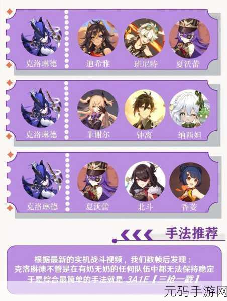原神克洛琳德天赋突破材料大揭秘