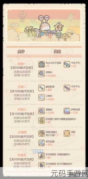 最强蜗牛灰烬大作战惊喜奖励全揭秘,你不容错过!