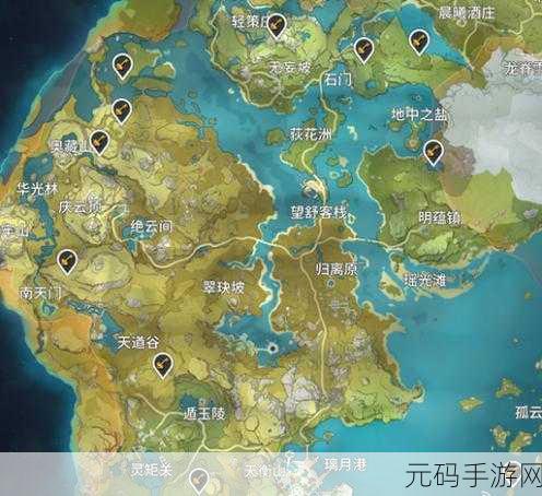 原神探秘，灰蓝伞雀的神秘分布之地全解析