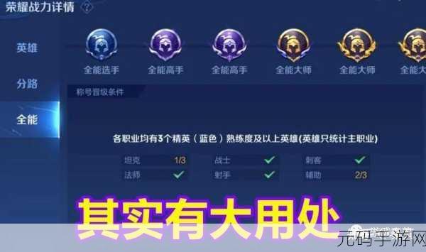 王者荣耀,解锁全能高手的终极秘籍与实战细节