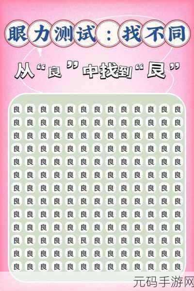 汉字找茬王婳字寻常见字秘籍,13 个常见字轻松过关攻略