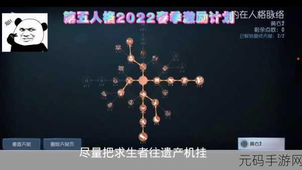 探秘第五人格黄衣之主天赋加点秘籍与超强辅助策略