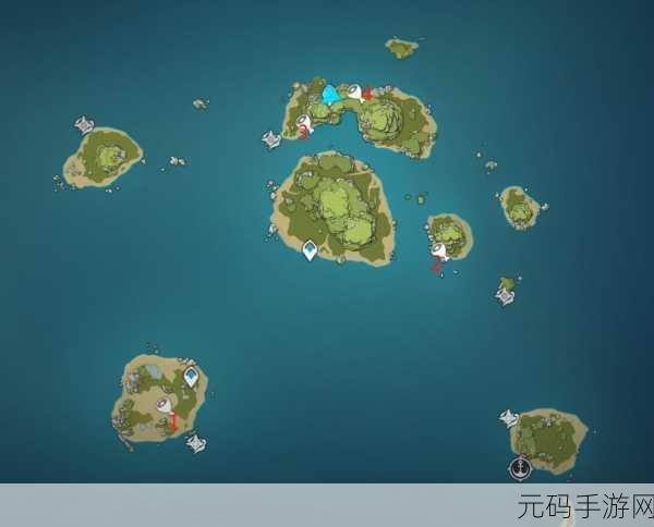 原神海岛往事，第七个神秘海螺的精准坐标探寻
