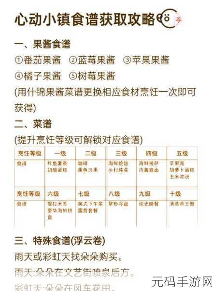 心动小镇中诡异食物的神秘用途大揭秘