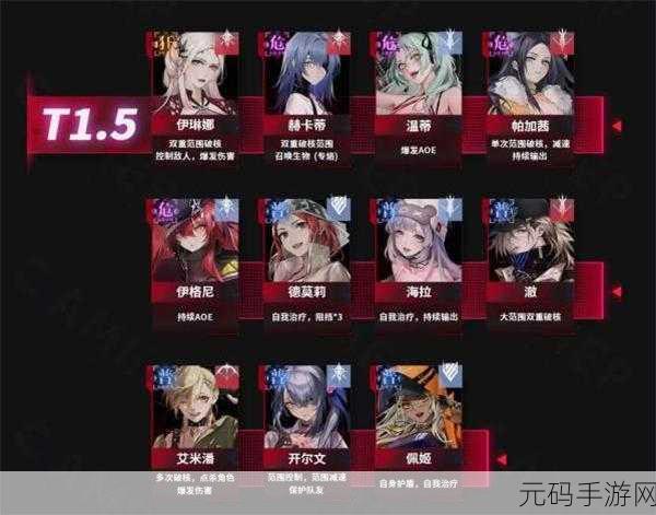 无期迷途现版本节奏榜深度解析与实战攻略