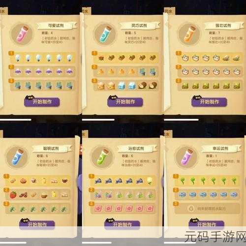 动物胶配方大全高清，宠物养成必备 - 动物胶配方图鉴
