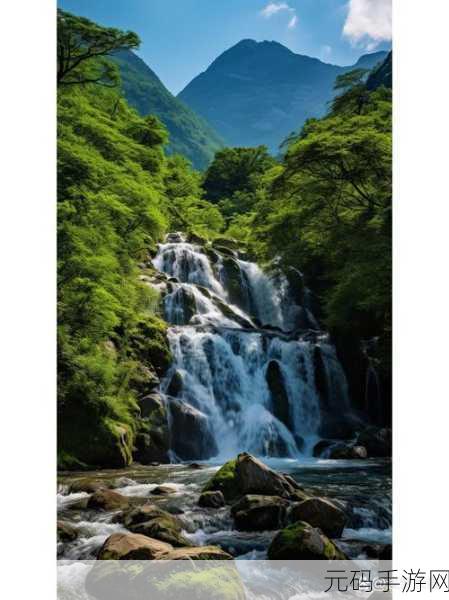 两峰夹小溪地湿又无泥诗,山谷溪流探险记