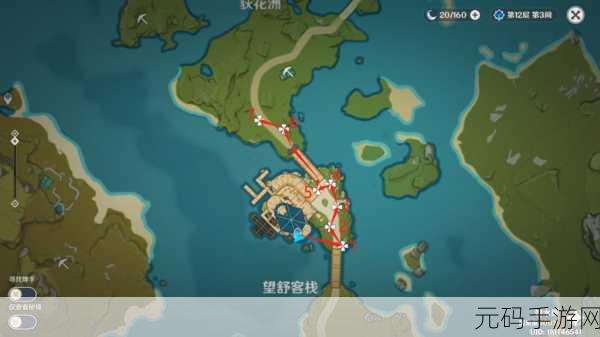原神手游资讯,霓裳花采集全攻略,高效采摘路线揭秘
