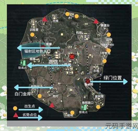 和平精英神秘矩阵基地地图位置全解析