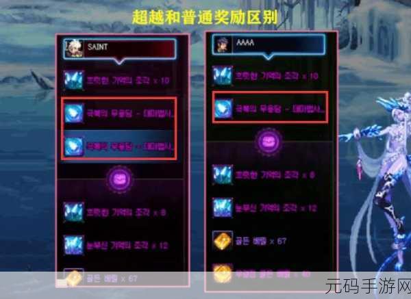 DNF次元回廊超越模式奖励揭秘